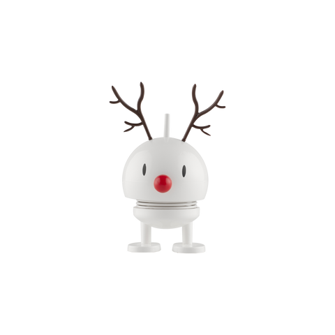 Reindeer Bumble Hoptimist - White