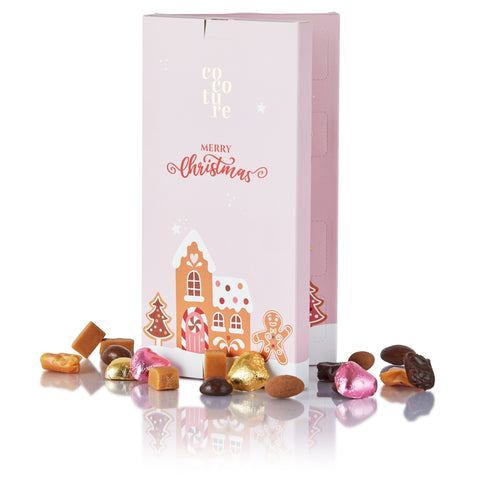 Rosa retro kalender - Honningkagehus
