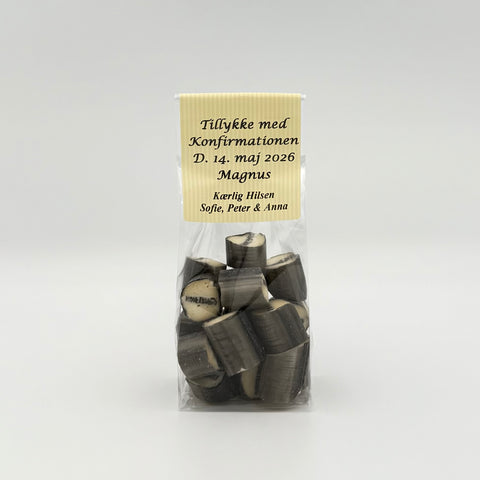 Konfirmand Bolsjer m. speciel etikette