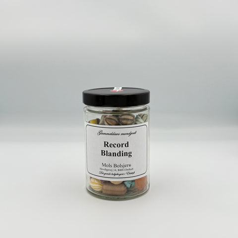 Bolsjeglas - Record Blanding 300gr.