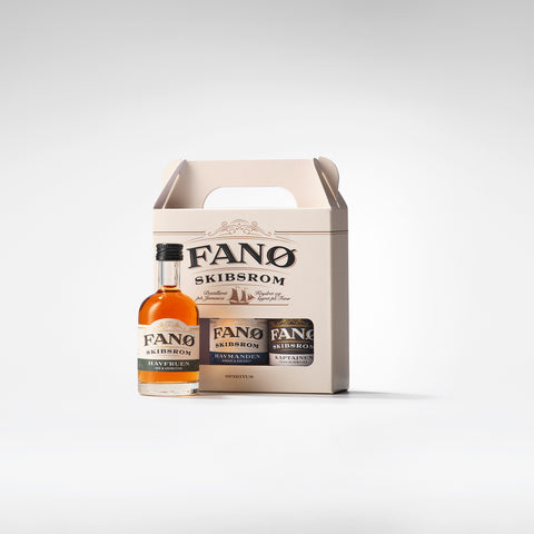 Smagekasse Fanø Skibsrom - Havfruen, Havmanden & Kaptajnen