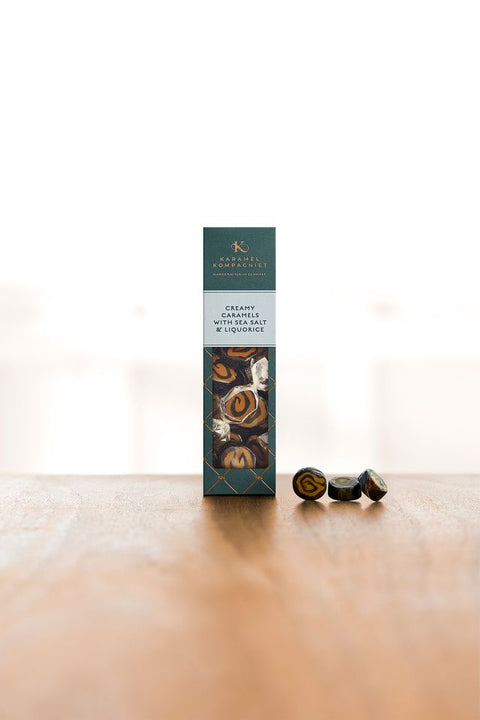Creamy Caramels With Sea Salt & Liquorice - Karamel Kompagniet