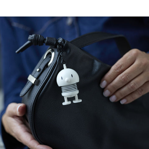 Bag charm Hoptimist Hvid