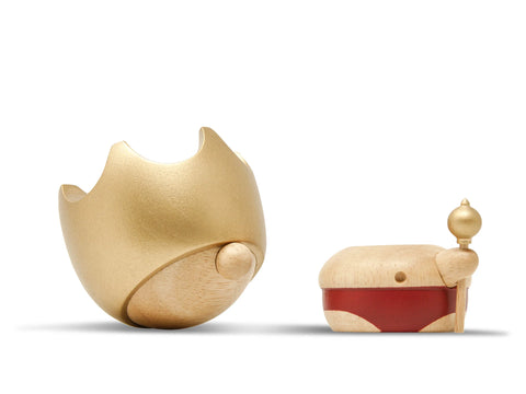 Kejserens nye klæder - H.C. Andersen figur - Fable Wood