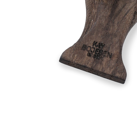 Kay Bojesen Nøglering Fugl m/ sort læder