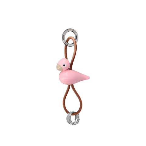 Kay Bojesen Schlüsselanhänger Vogel Rosa – Mols Bolsjer