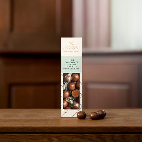 Milk Chocolate Coated Caramels With Sea Salt - Karamel Kompagniet